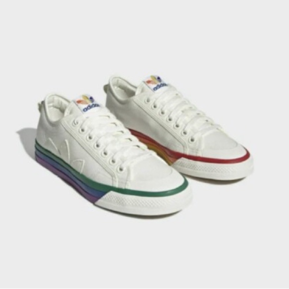 Adidas Rainbow Nizza Sneakers Unisex